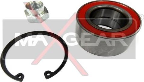 Maxgear 33-0143 - Комплект подшипника ступицы колеса unicars.by