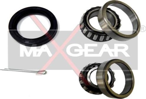 Maxgear 33-0163 - Комплект подшипника ступицы колеса unicars.by