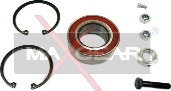 Maxgear 33-0392 - Комплект подшипника ступицы колеса unicars.by