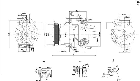 Maxgear AC375681 - Компрессор кондиционера unicars.by