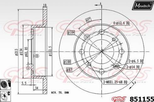 Delphi BG2441 - Тормозной диск unicars.by