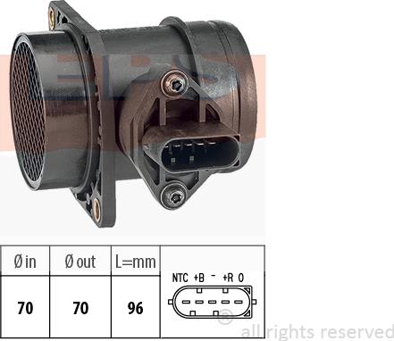 MDR EPS-1991 440 - Датчик потока, массы воздуха unicars.by