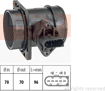 MDR EPS-1991 441 - Датчик потока, массы воздуха unicars.by