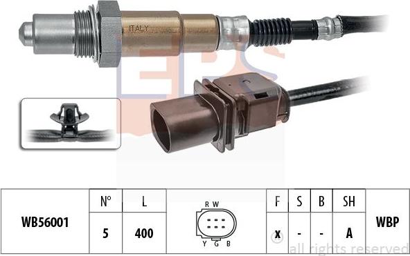 MDR EPS-1998 403 - Лямбда-зонд, датчик кислорода unicars.by