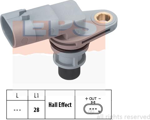 MDR EPS-1953 380 - Датчик импульсов, коленвал unicars.by