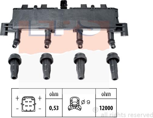 MDR EPS-1970 403 - Катушка зажигания unicars.by