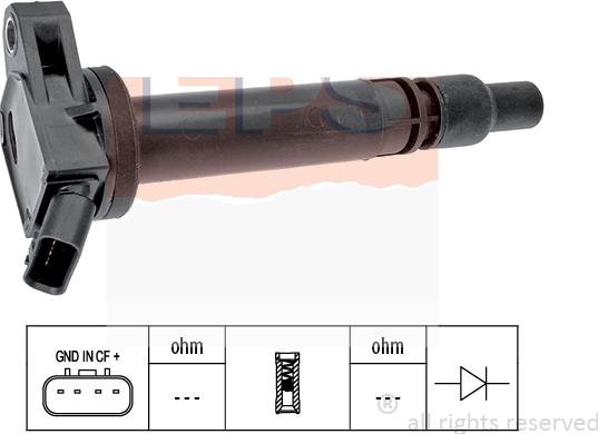 MDR EPS-1970 537 - Катушка зажигания unicars.by