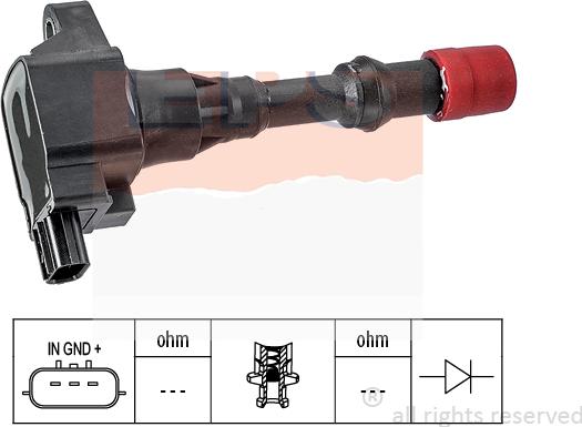 MDR EPS-1970 529 - Катушка зажигания unicars.by