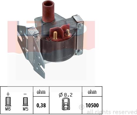 MDR EPS-1970 178 - Катушка зажигания unicars.by