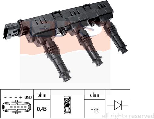 MDR EPS-1970 398 - Катушка зажигания unicars.by