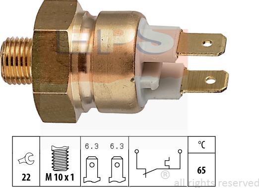 MDR EPS-1840 112 - Датчик, температура охлаждающей жидкости unicars.by