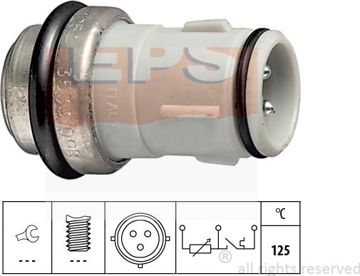 MDR EPS-1830 533 - Датчик, температура охлаждающей жидкости unicars.by