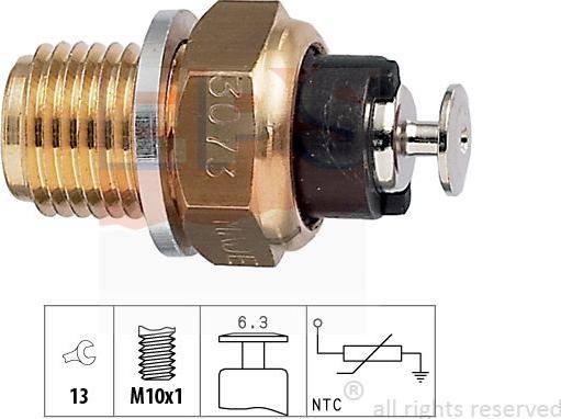 MDR EPS-1830 073 - Датчик, температура охлаждающей жидкости unicars.by