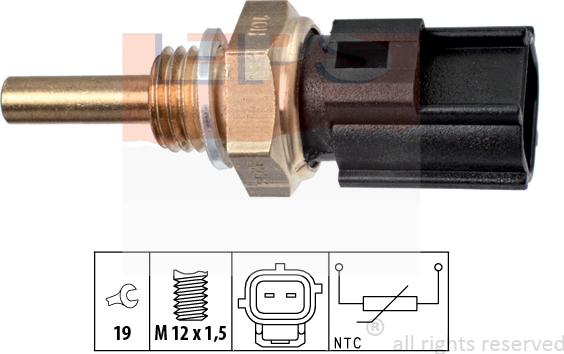 MDR EPS-1830 298 - Датчик, температура охлаждающей жидкости unicars.by