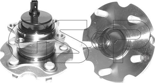 MDR GSP-9400238 - Комплект подшипника ступицы колеса unicars.by