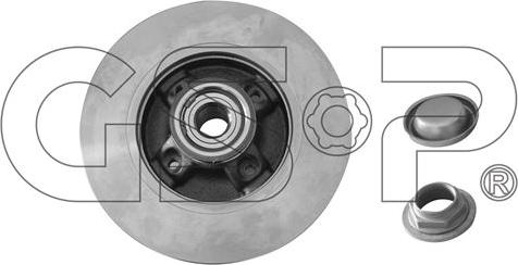 MDR GSP-9230148K - Тормозной диск unicars.by