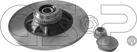 MDR GSP-9225039K - Тормозной диск unicars.by