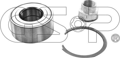 MDR GSP-GK3414 - Комплект подшипника ступицы колеса unicars.by