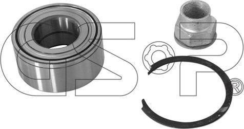 MDR GSP-GK3538 - Комплект подшипника ступицы колеса unicars.by