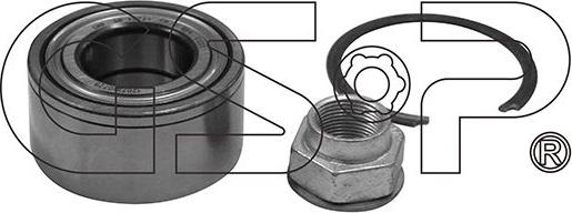 MDR GSP-GKX0012 - Комплект подшипника ступицы колеса unicars.by