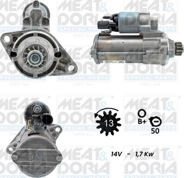 Meat & Doria 5010441G - Стартер unicars.by