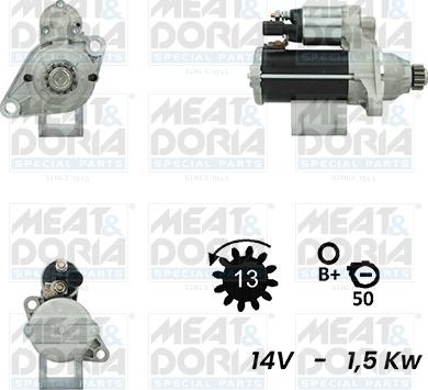 Meat & Doria 5010415G - Стартер unicars.by