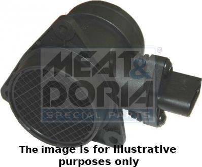 Meat & Doria 86075E - Датчик потока, массы воздуха unicars.by