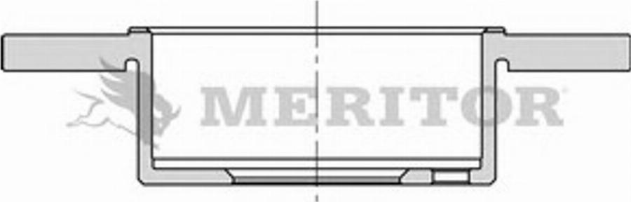 Meritor MBR6007 - Тормозной диск unicars.by