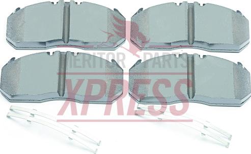 Meritor MDP5054 - Тормозные колодки, дисковые, комплект unicars.by