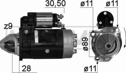 Messmer 11640 - Стартер unicars.by