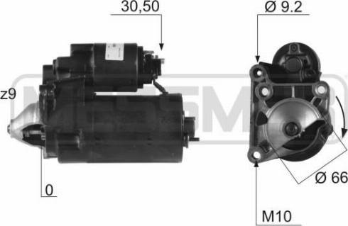 Messmer 220456R - Стартер unicars.by