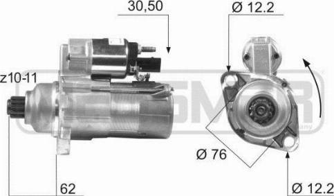 Messmer 220450A - Стартер unicars.by