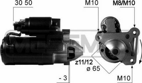 Messmer 220458A - Стартер unicars.by