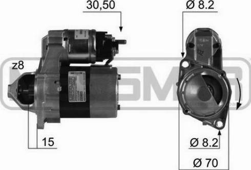 Messmer 220403A - Стартер unicars.by