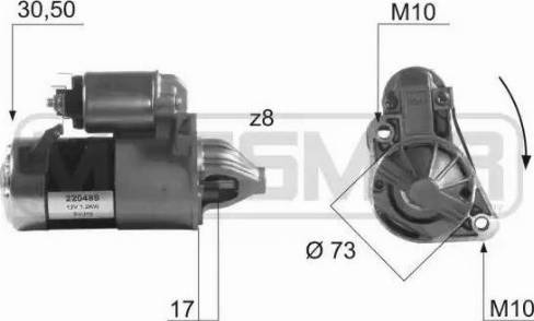 Messmer 220489 - Стартер unicars.by