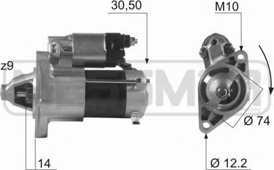 Messmer 220486 - Стартер unicars.by