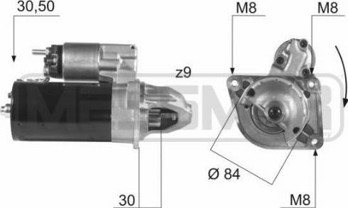 Messmer 220435A - Стартер unicars.by