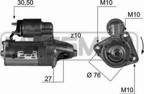 Messmer 220420A - Стартер unicars.by