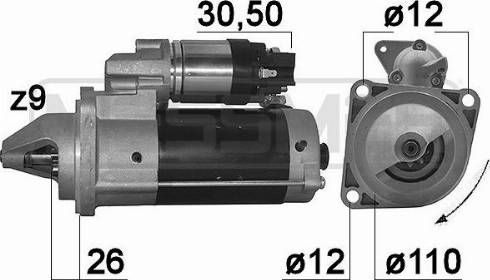 Messmer 220550A - Стартер unicars.by