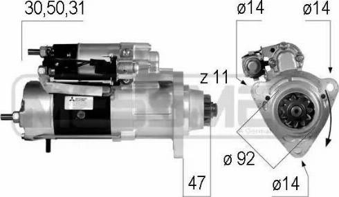 Messmer 220567 - Стартер unicars.by