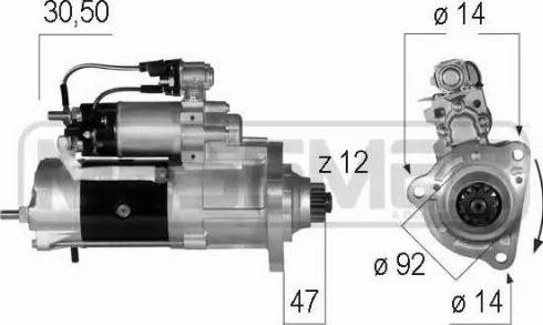 Messmer 220570 - Стартер unicars.by