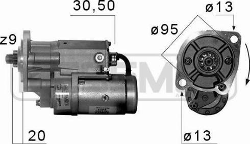 Messmer 220577A - Стартер unicars.by