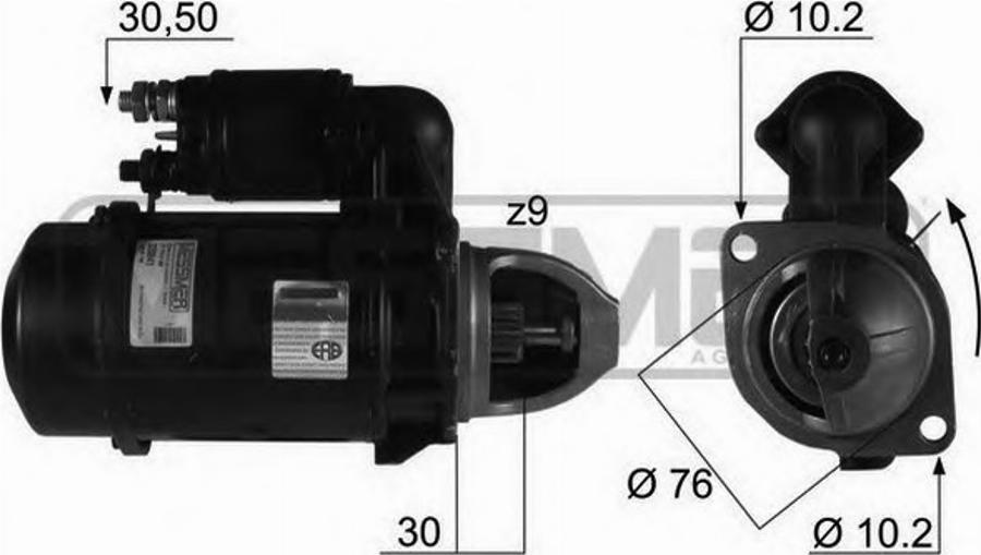 Messmer 220041 - Стартер unicars.by