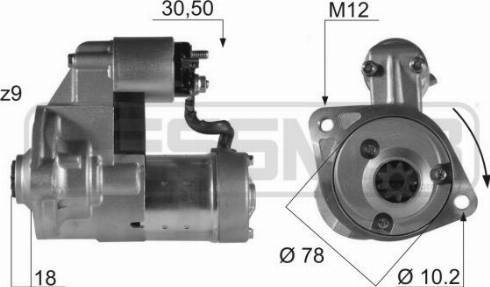 Messmer 220048A - Стартер unicars.by