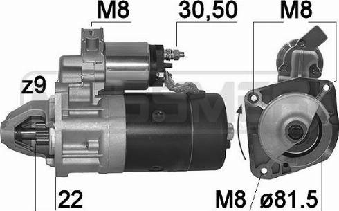 Messmer 220043A - Стартер unicars.by