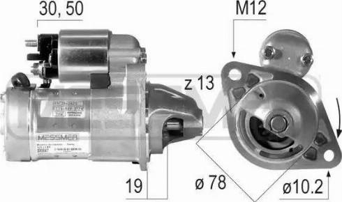 Messmer 220047 - Стартер unicars.by