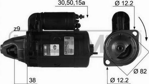 Messmer 220008R - Стартер unicars.by