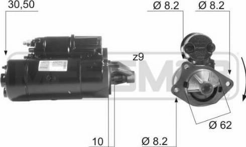 Messmer 220002R - Стартер unicars.by