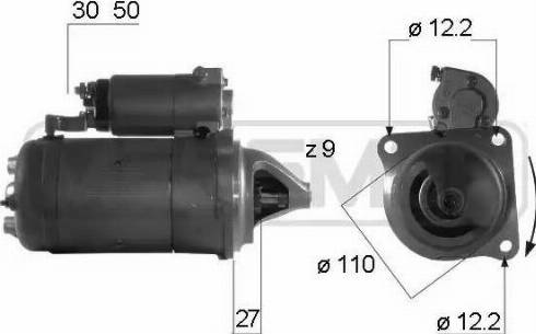 Messmer 220016 - Стартер unicars.by