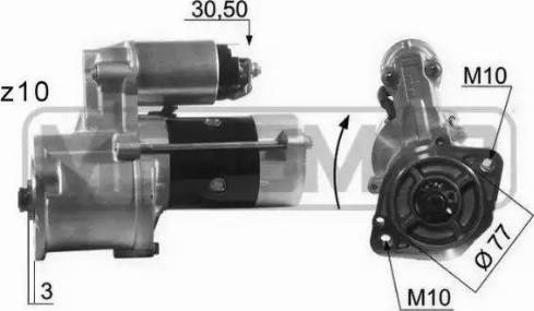 Messmer 220013 - Стартер unicars.by